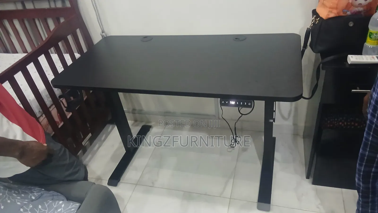 Rectangular Tabletop Electric Adjustable Desk 1.2 Meter