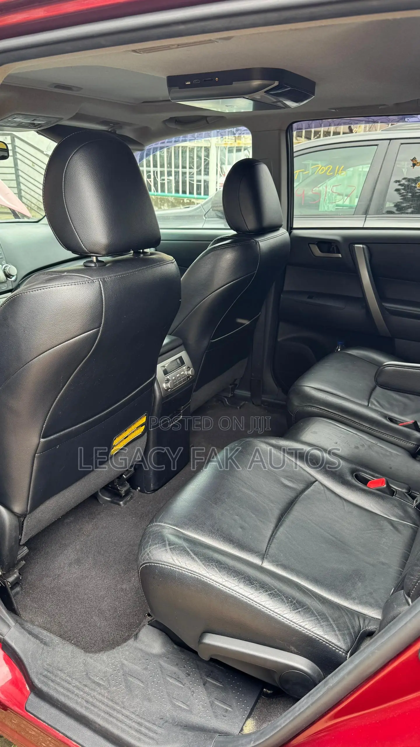 Toyota Highlander Sport 2010 Burgundy