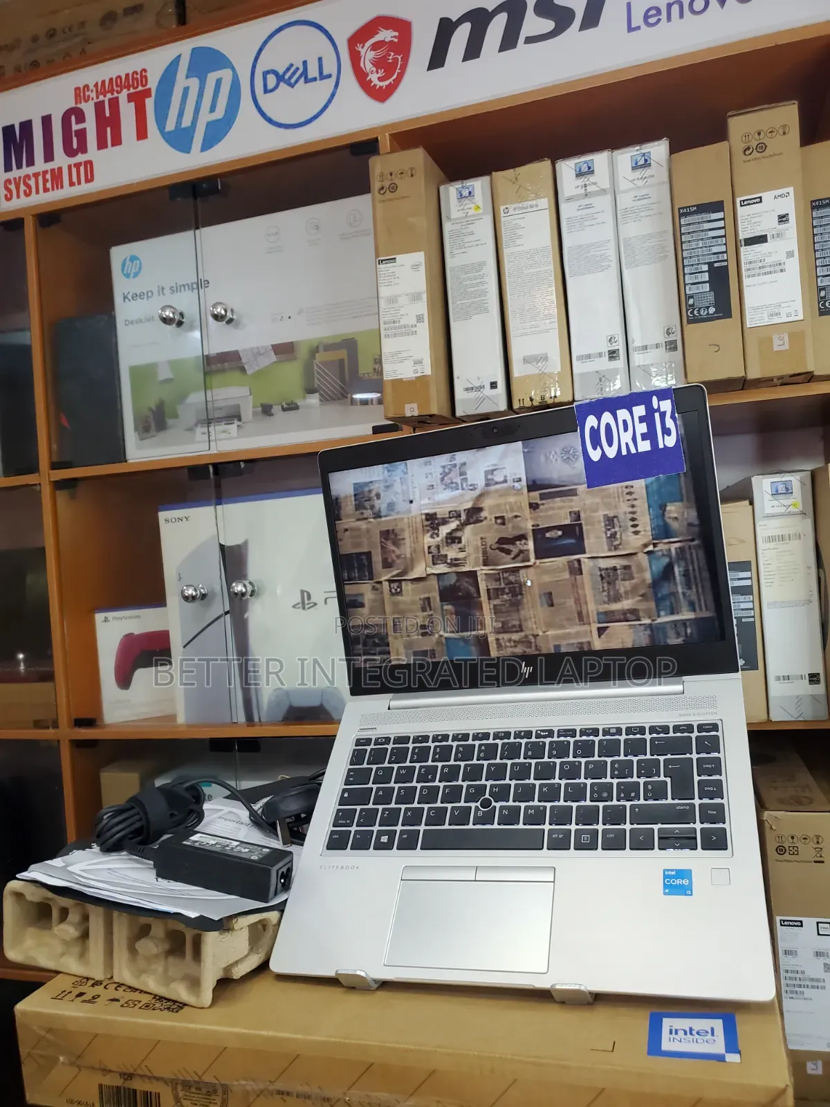 New Laptop HP EliteBook 840 G6 8GB Intel Core i3 SSD 256GB