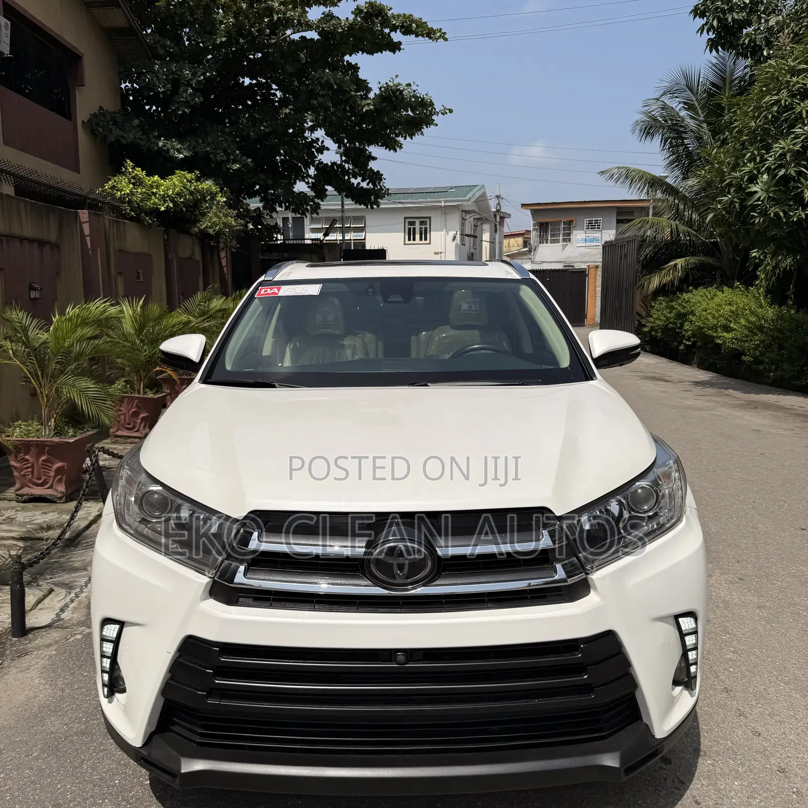Toyota Highlander Limited Platinum 4x4 V6 (3.5L 6cyl 8A) 2017 White