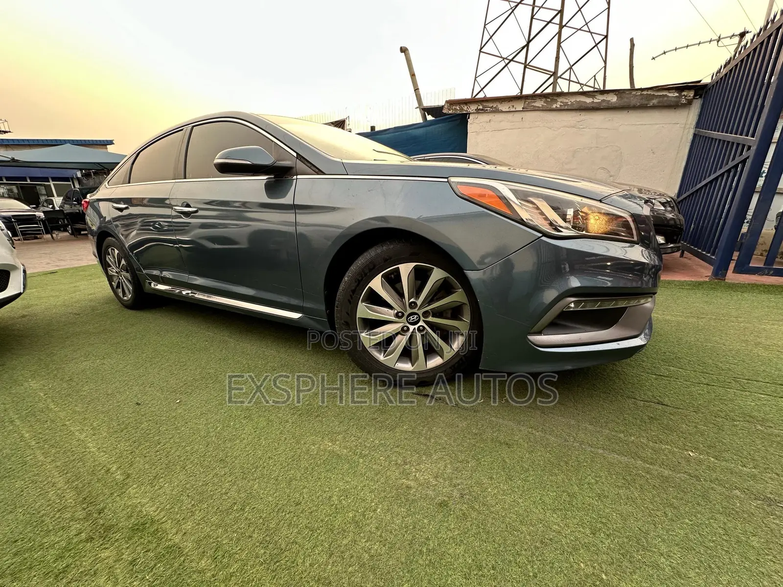 Hyundai Sonata 2017 Blue
