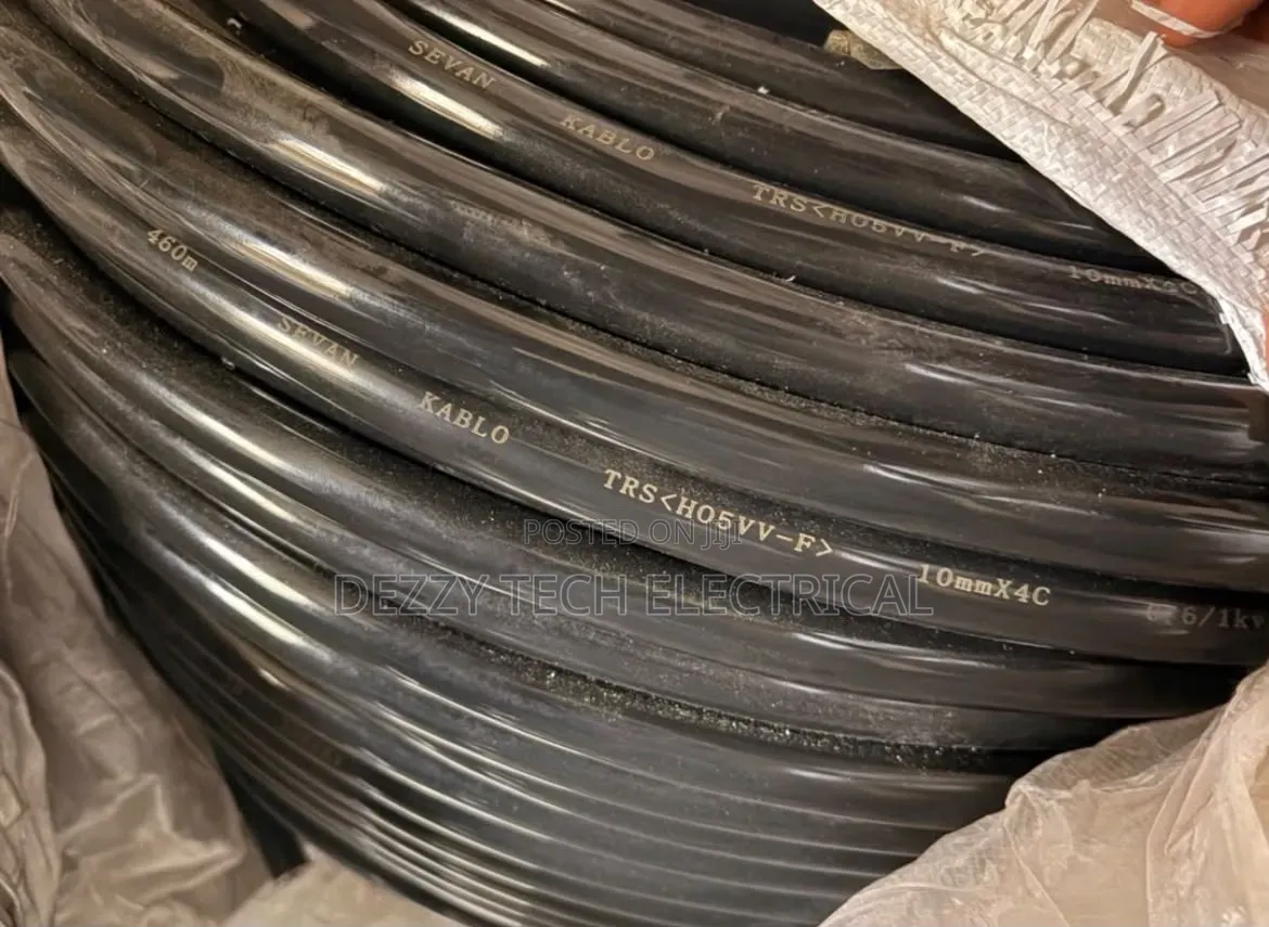 SEVAN KABLO TRS H05vv-F 10mm2 X 4 Core Cable