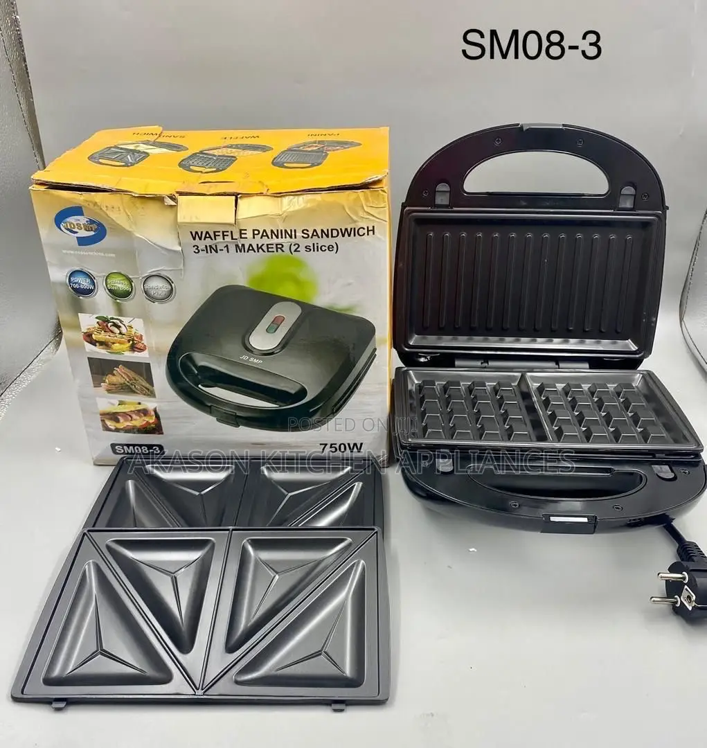 SMP 3 in 1 Waffle Toaster