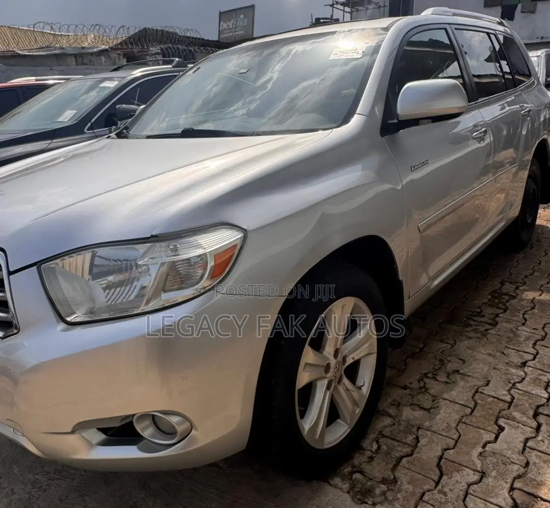 Toyota Highlander Limited 2008 Silver