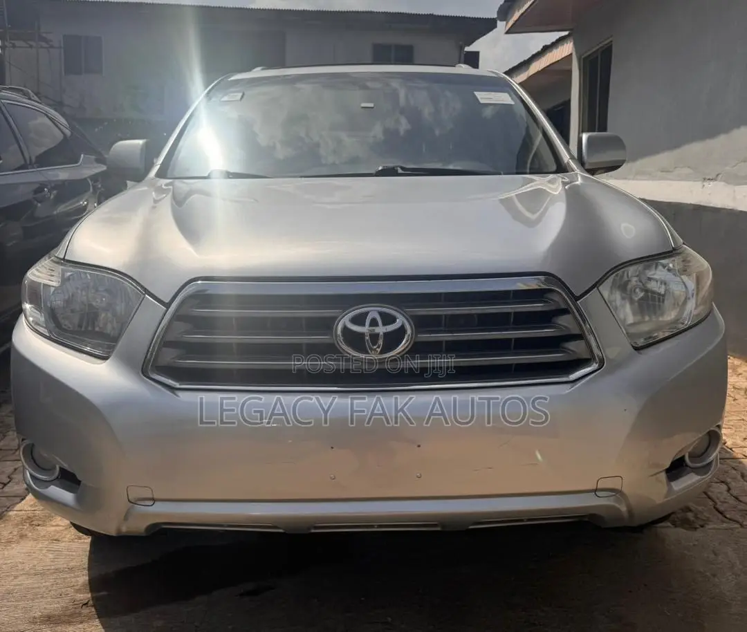 Toyota Highlander Limited 2008 Silver