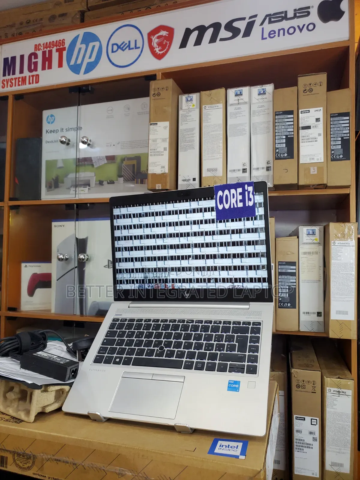 New Laptop HP EliteBook 840 G3 8GB Intel Core i3 SSD 512GB