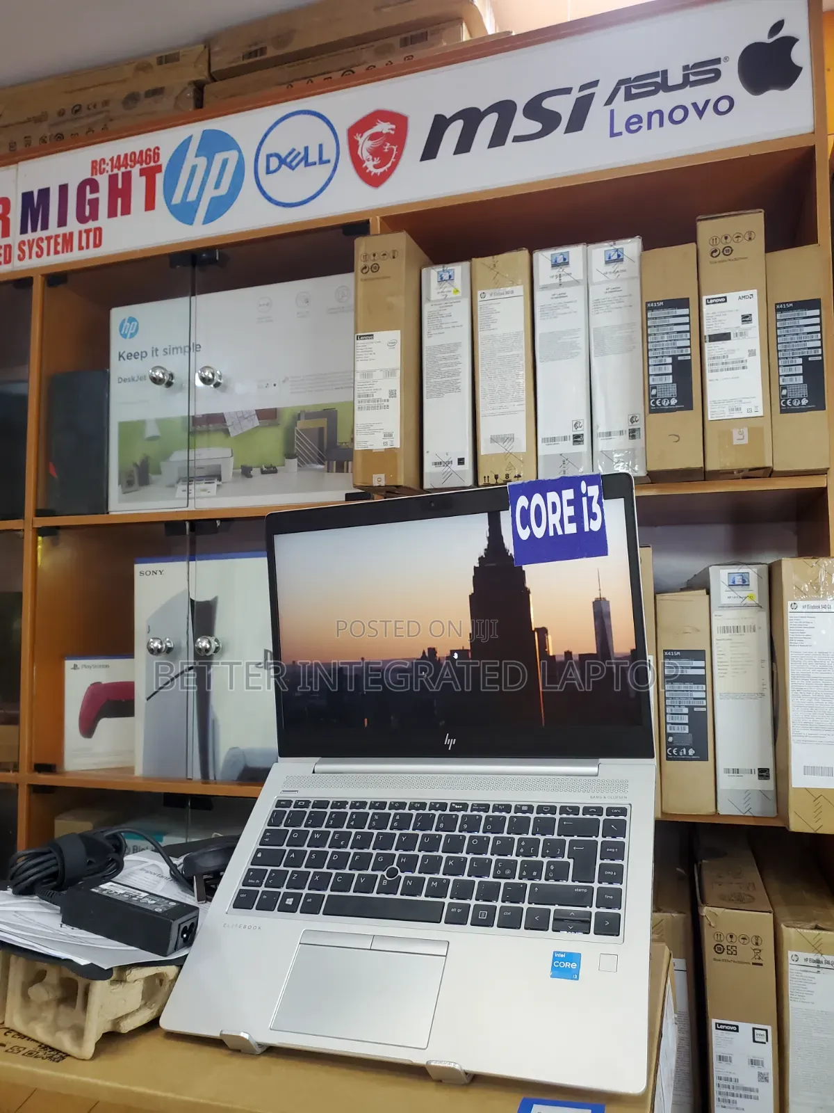 New Laptop HP EliteBook 840 G3 8GB Intel Core i3 SSD 512GB