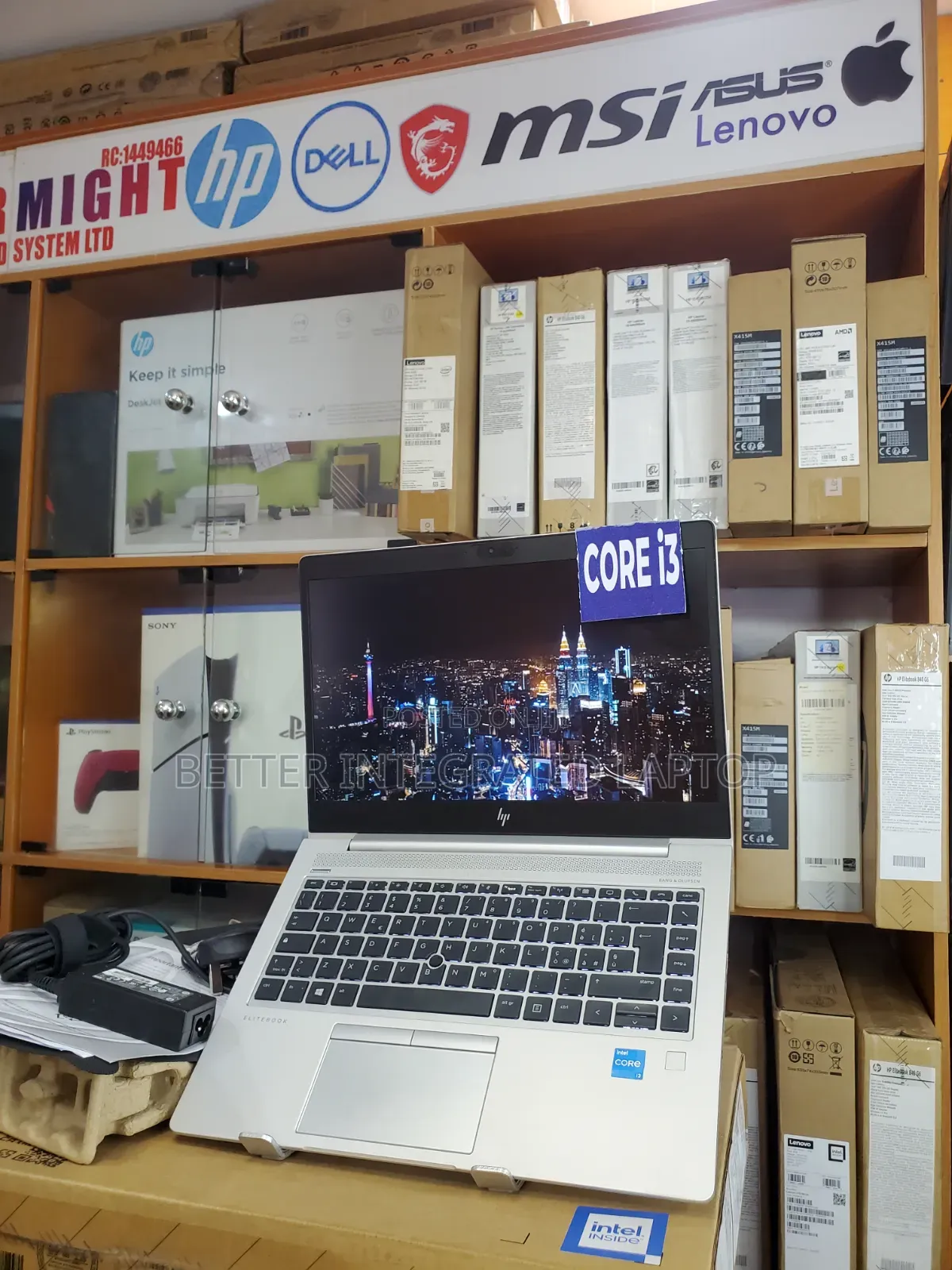 New Laptop HP EliteBook 840 G3 8GB Intel Core i3 SSD 512GB