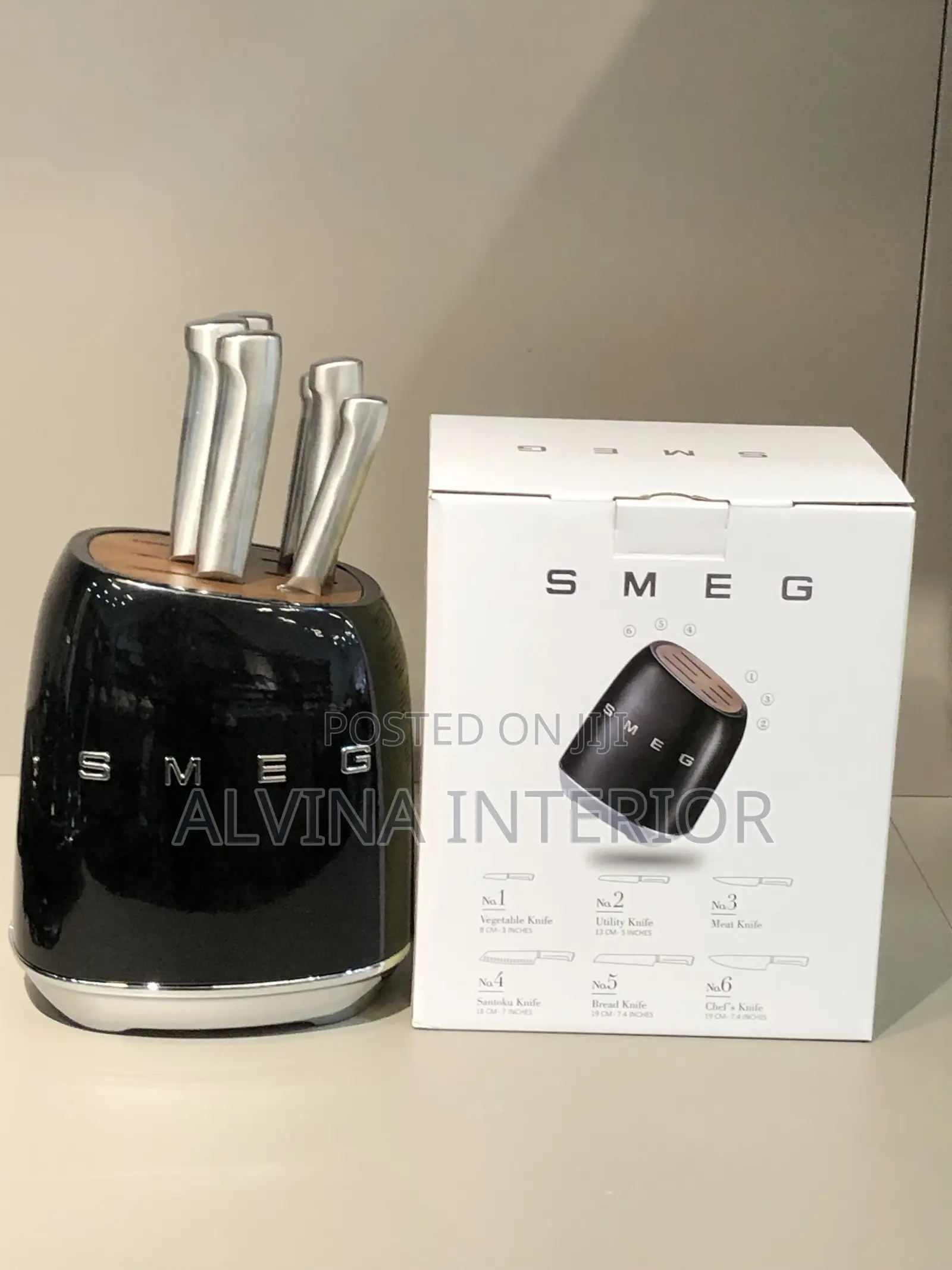 Smeg Knife Set