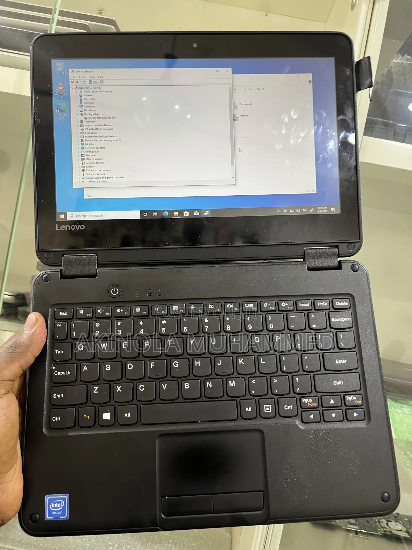 Laptop Lenovo 300e 4GB Intel Celeron SSD 160GB