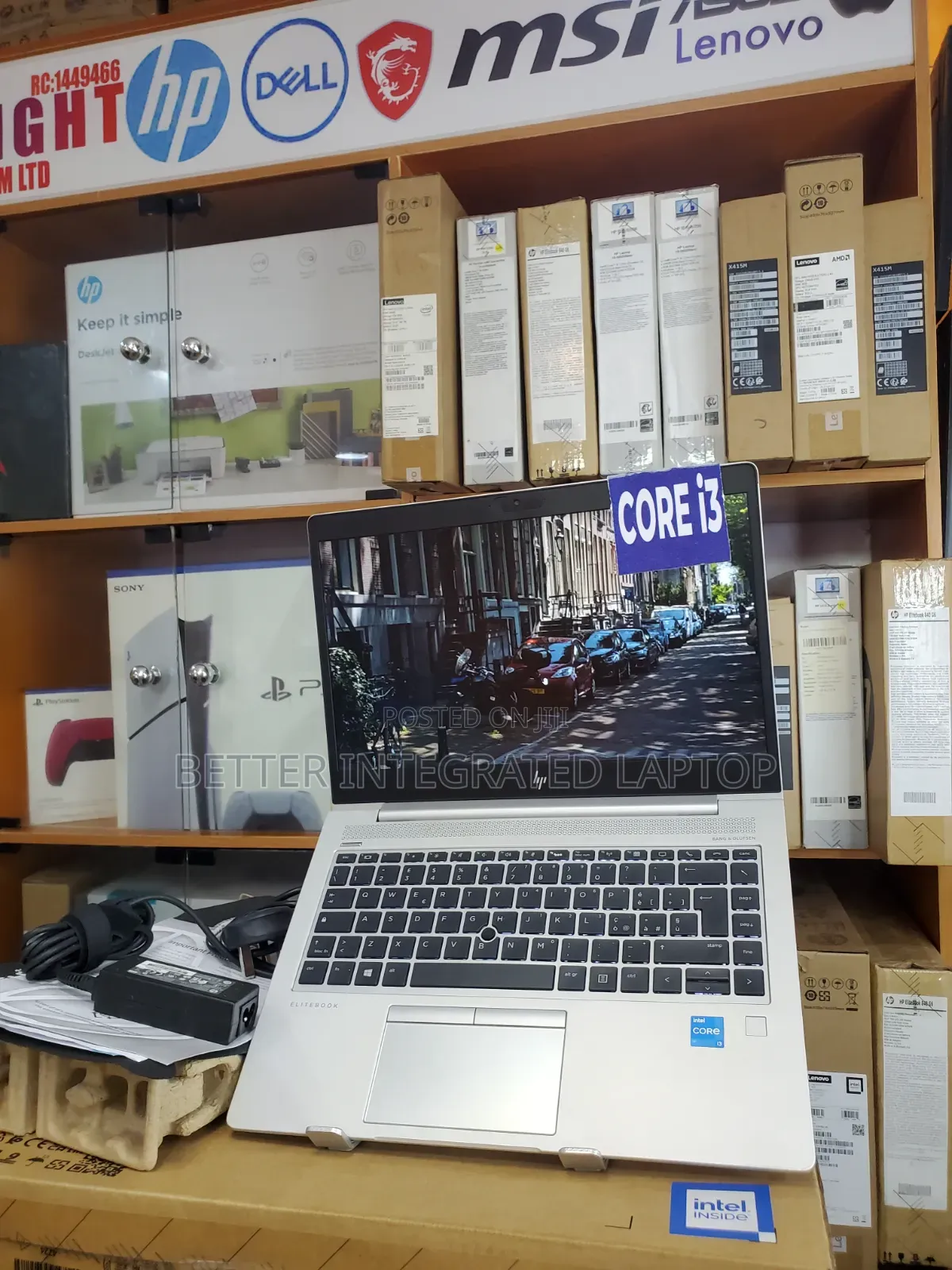 New Laptop HP EliteBook 840 G3 16GB Intel Core i3 SSD 512GB