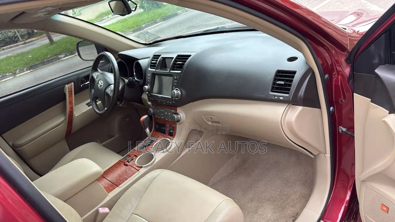 Toyota Highlander Limited 2009 Burgundy