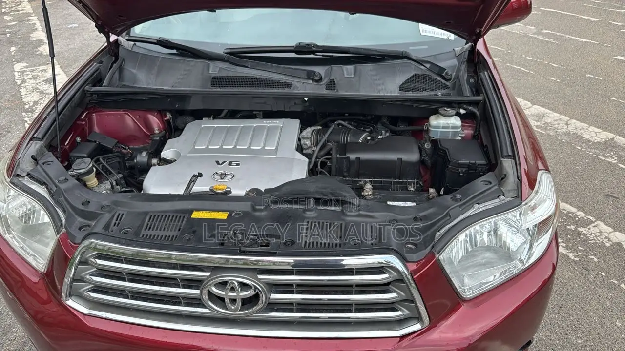 Toyota Highlander Limited 2009 Burgundy