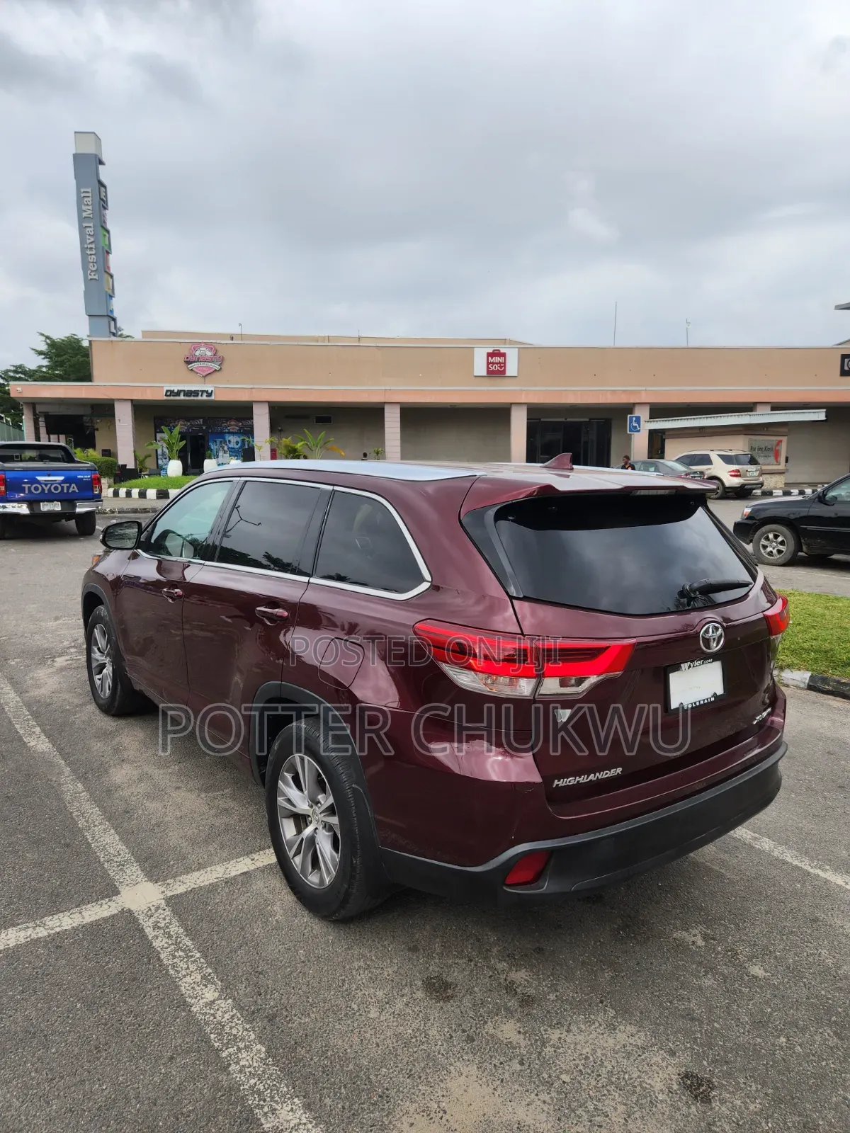 Toyota Highlander 2015 Red