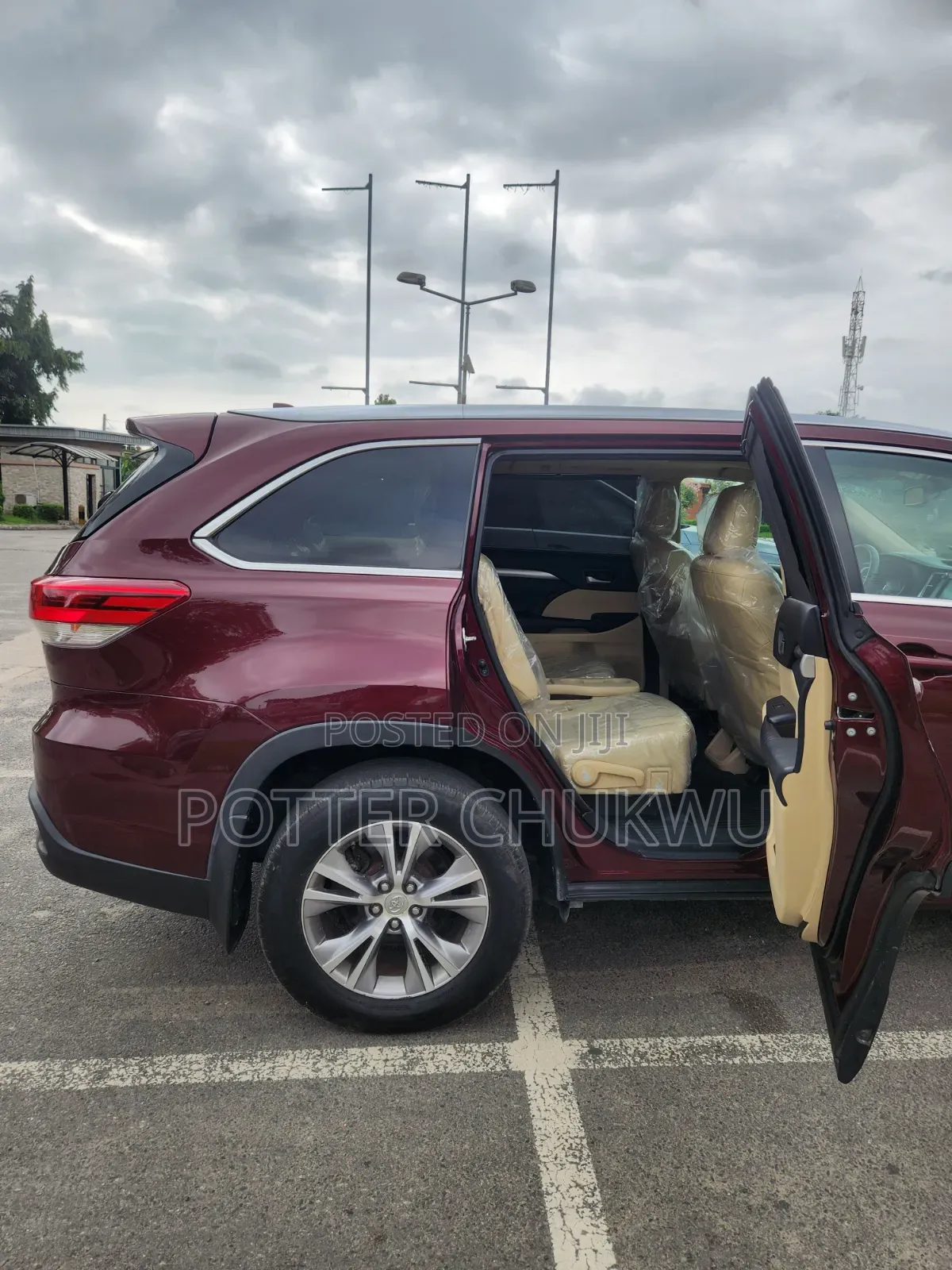 Toyota Highlander 2015 Red