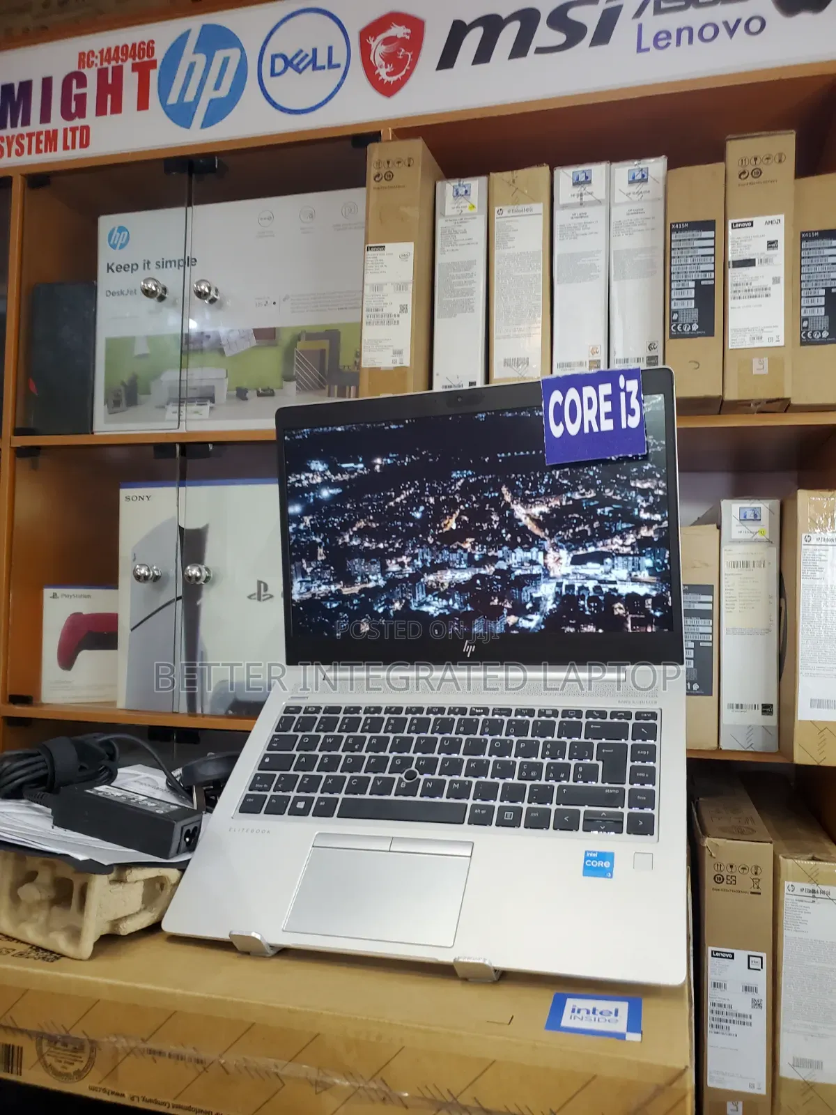 New Laptop HP EliteBook 840 G6 4GB Intel Core i3 SSD 512GB