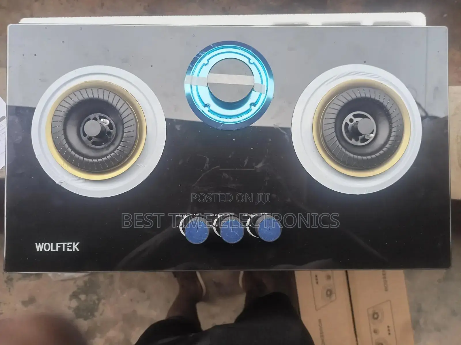 Wolftek 2 Burner Built-in Gas Hob