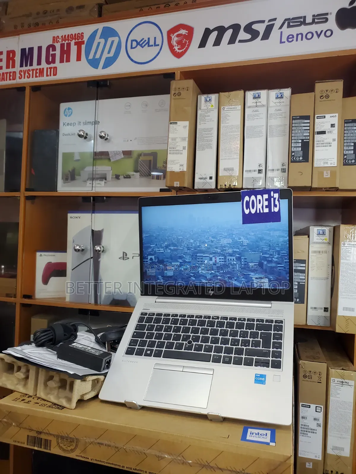 New Laptop HP EliteBook 840 G6 16GB Intel Core i3 SSD 512GB