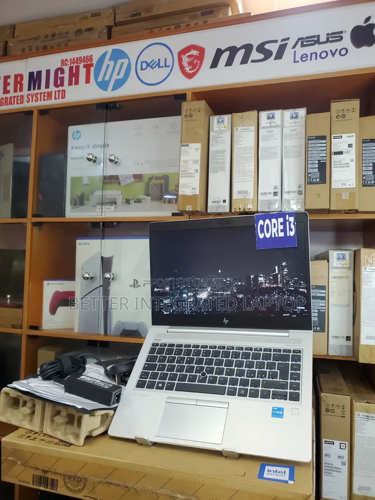 New Laptop HP EliteBook 840 G6 16GB Intel Core i3 SSD 512GB