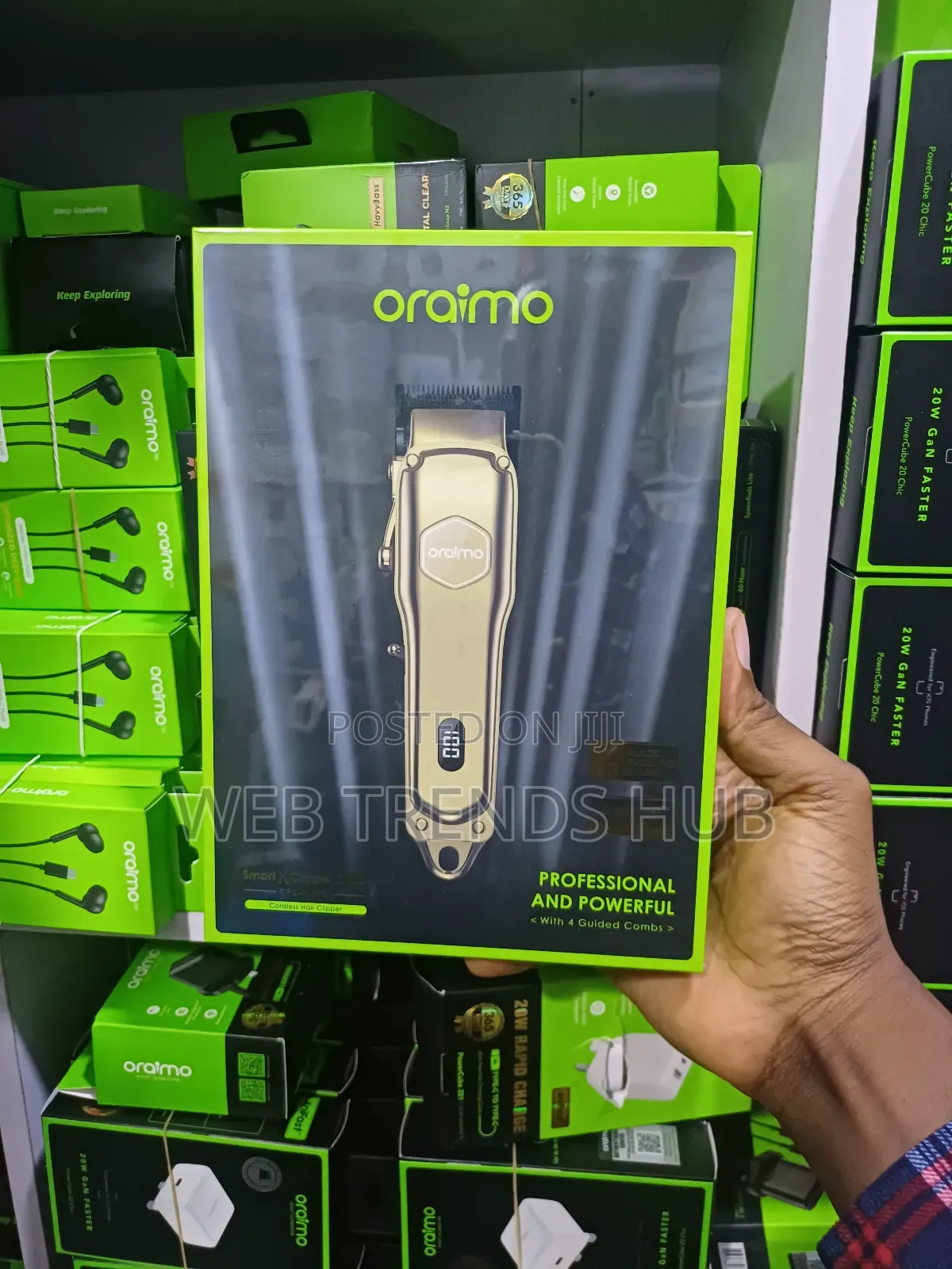 Oraimo Smart Clipper 2 Gold (OPC-CL30G) Professional Hair Clipper