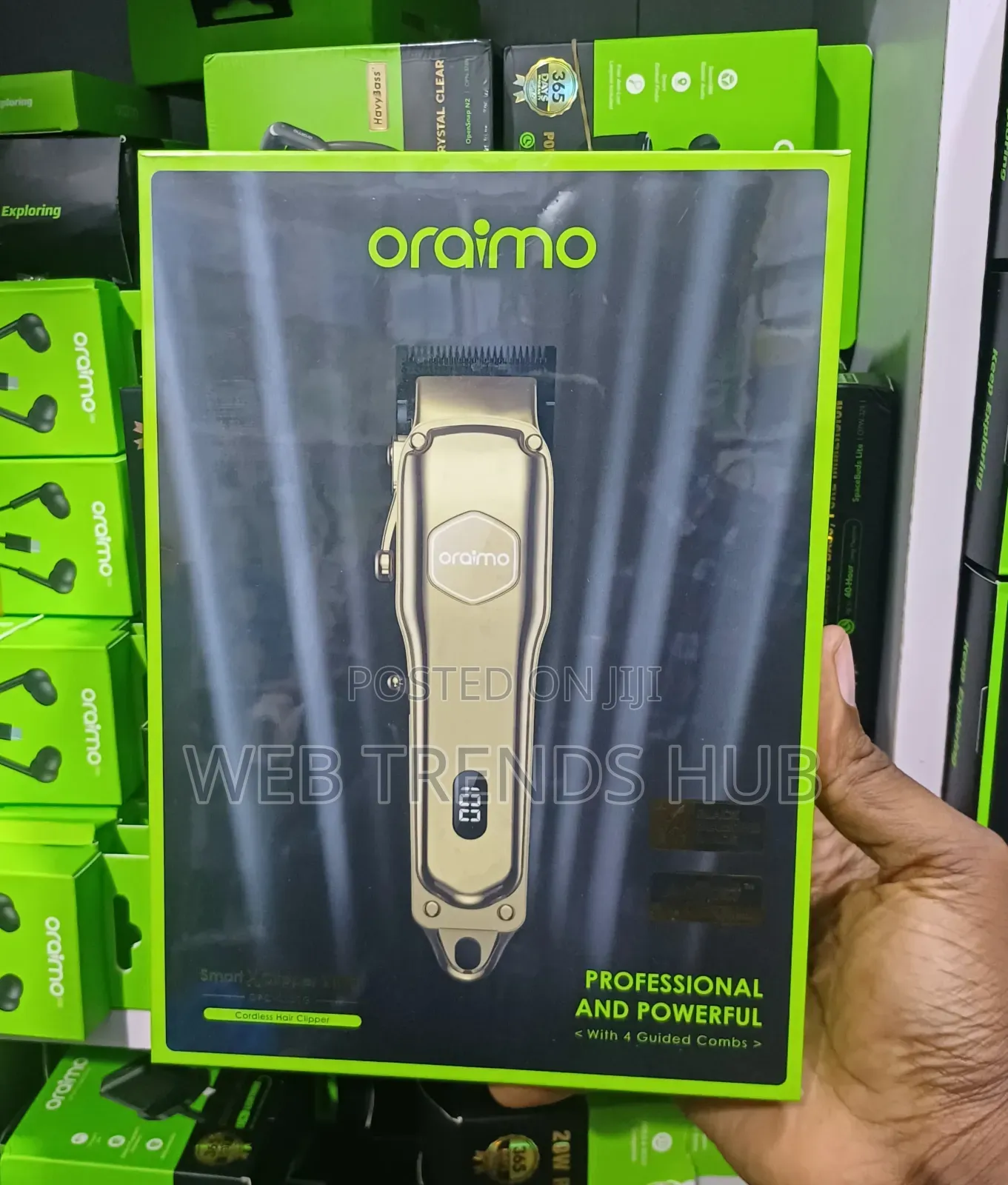 Oraimo Smart Clipper 2 Gold (OPC-CL30G) Professional Hair Clipper