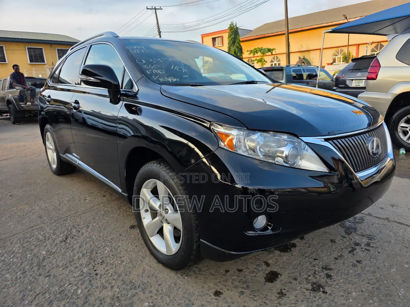Lexus RX 350 FWD 2012 Black