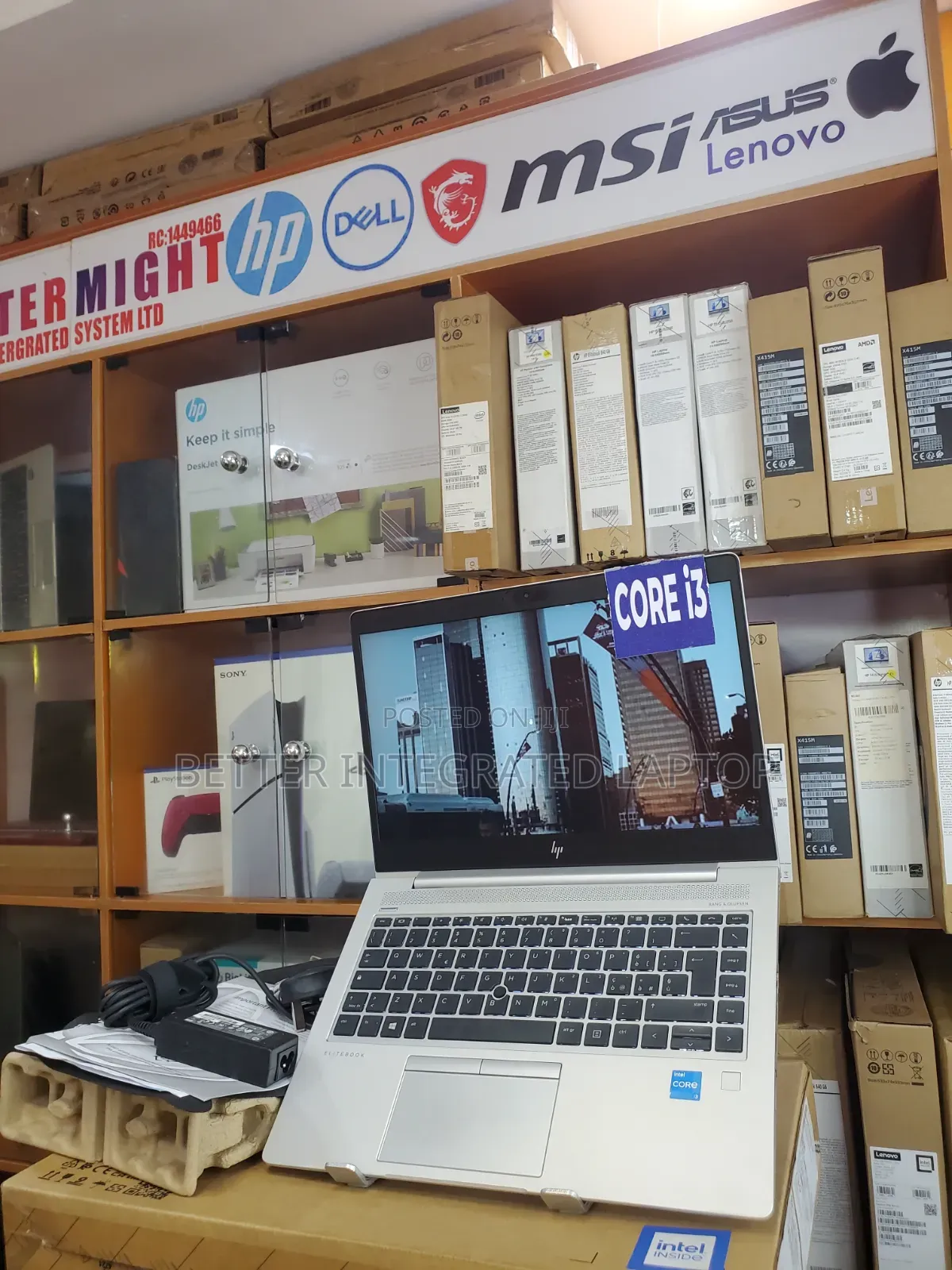 New Laptop HP EliteBook 840 G5 8GB Intel Core i3 SSD 256GB