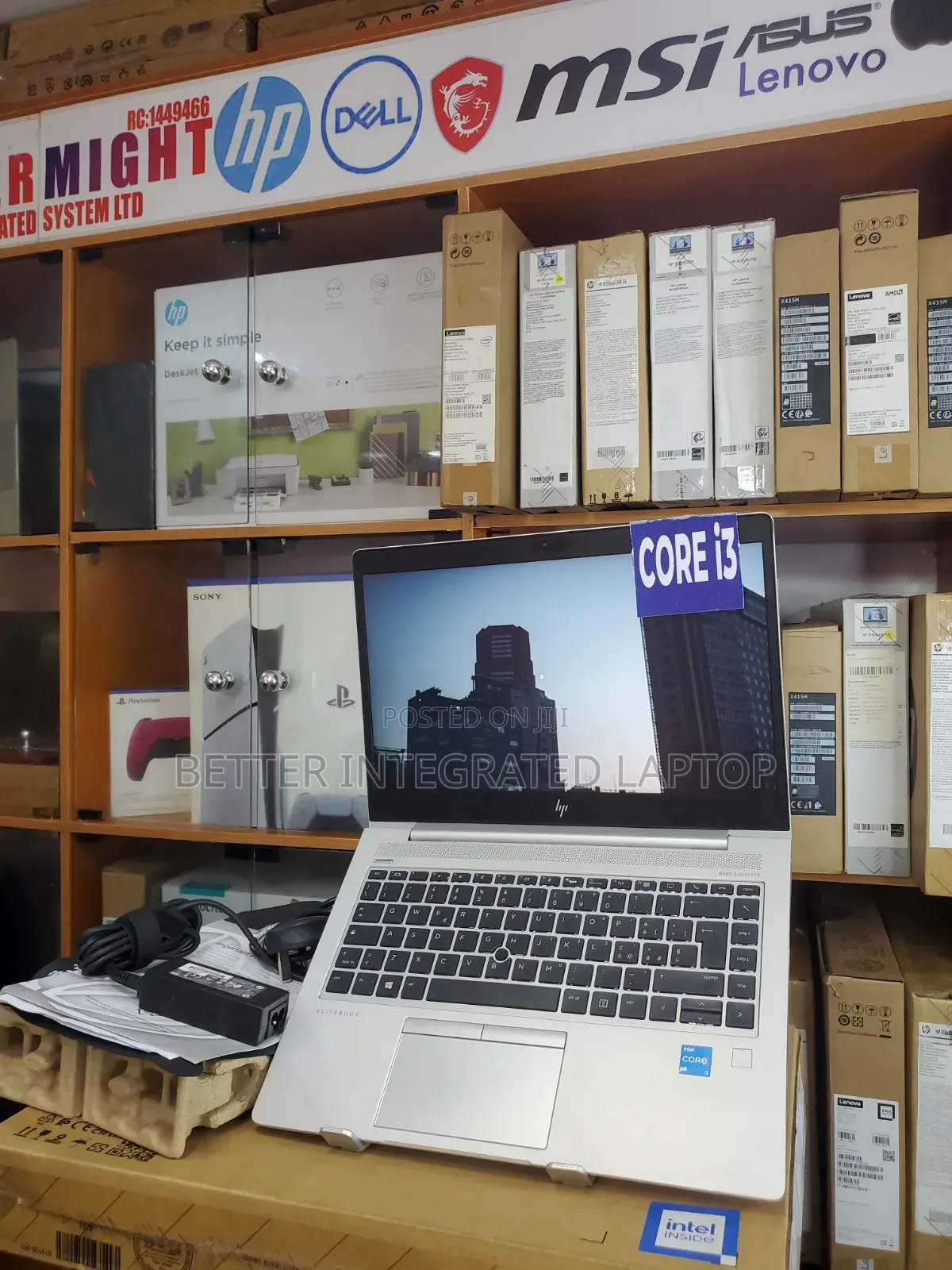 New Laptop HP EliteBook 840 G5 8GB Intel Core i3 SSD 256GB