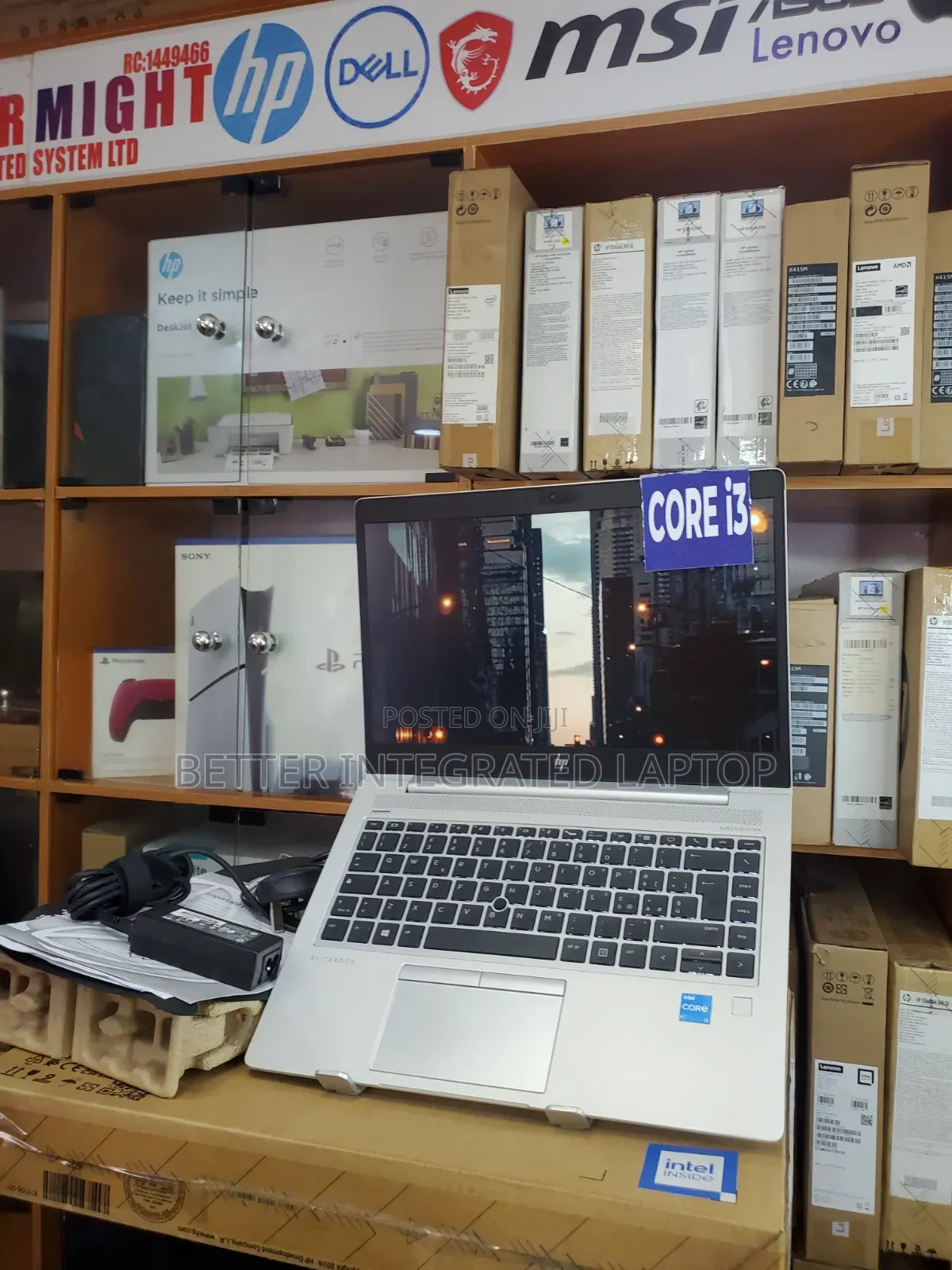 New Laptop HP EliteBook 840 G5 8GB Intel Core i3 SSD 256GB