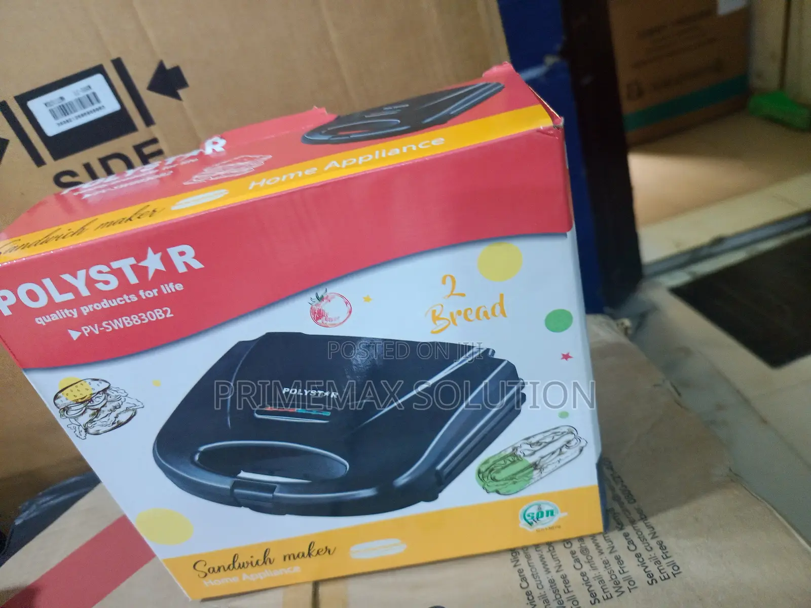 Fast Easy Breakfast Hero: Polystar Dual Face Toaster