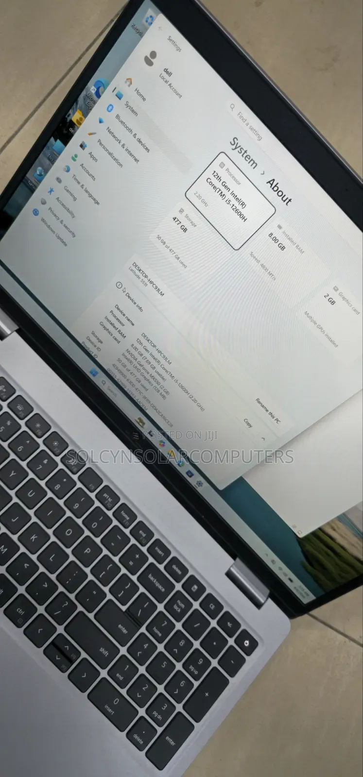 Laptop Dell Latitude 5531 8GB Intel Core i5 SSD 512GB