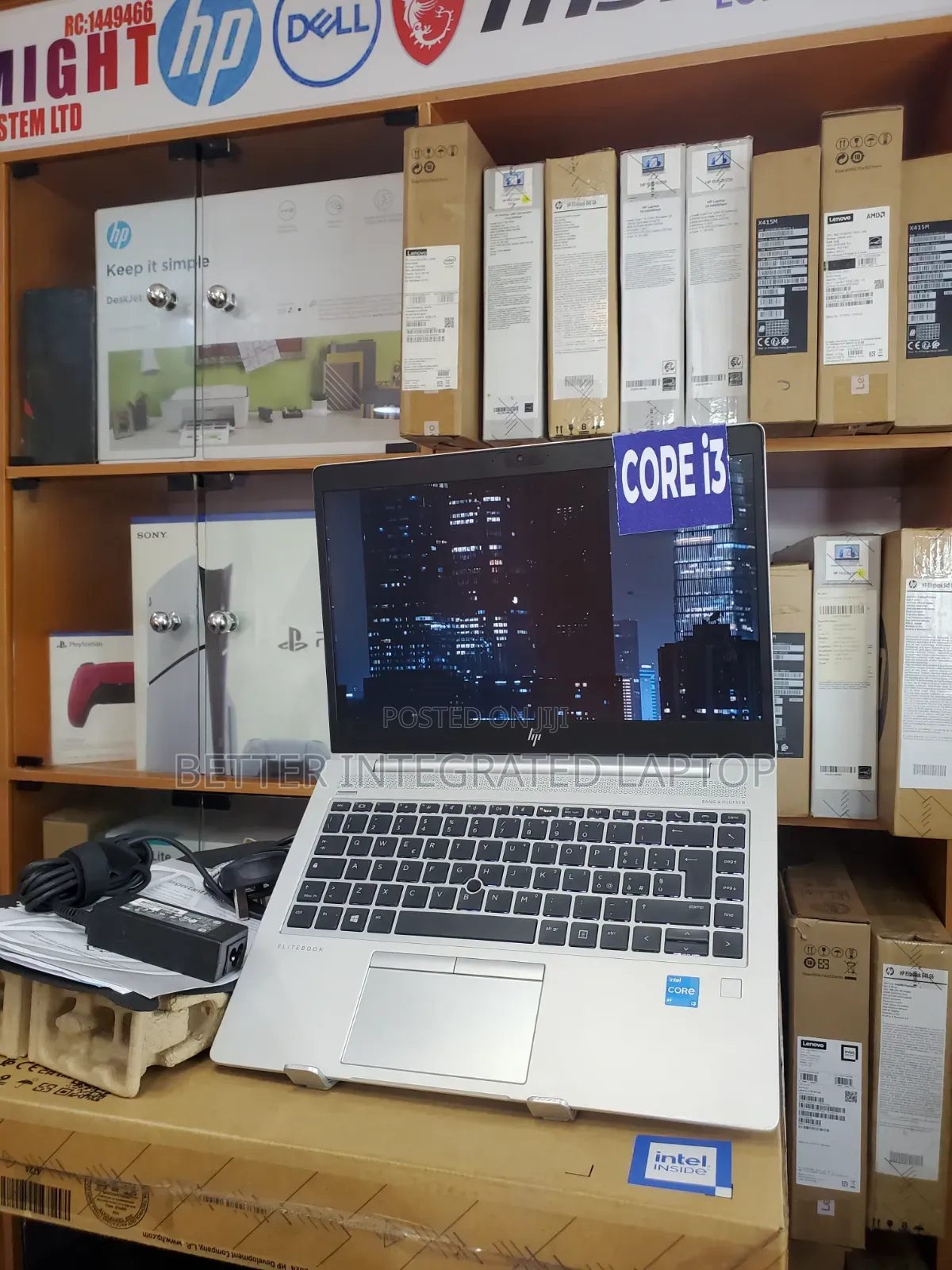 New Laptop HP EliteBook 840 G5 12GB Intel Core i3 SSD 256GB