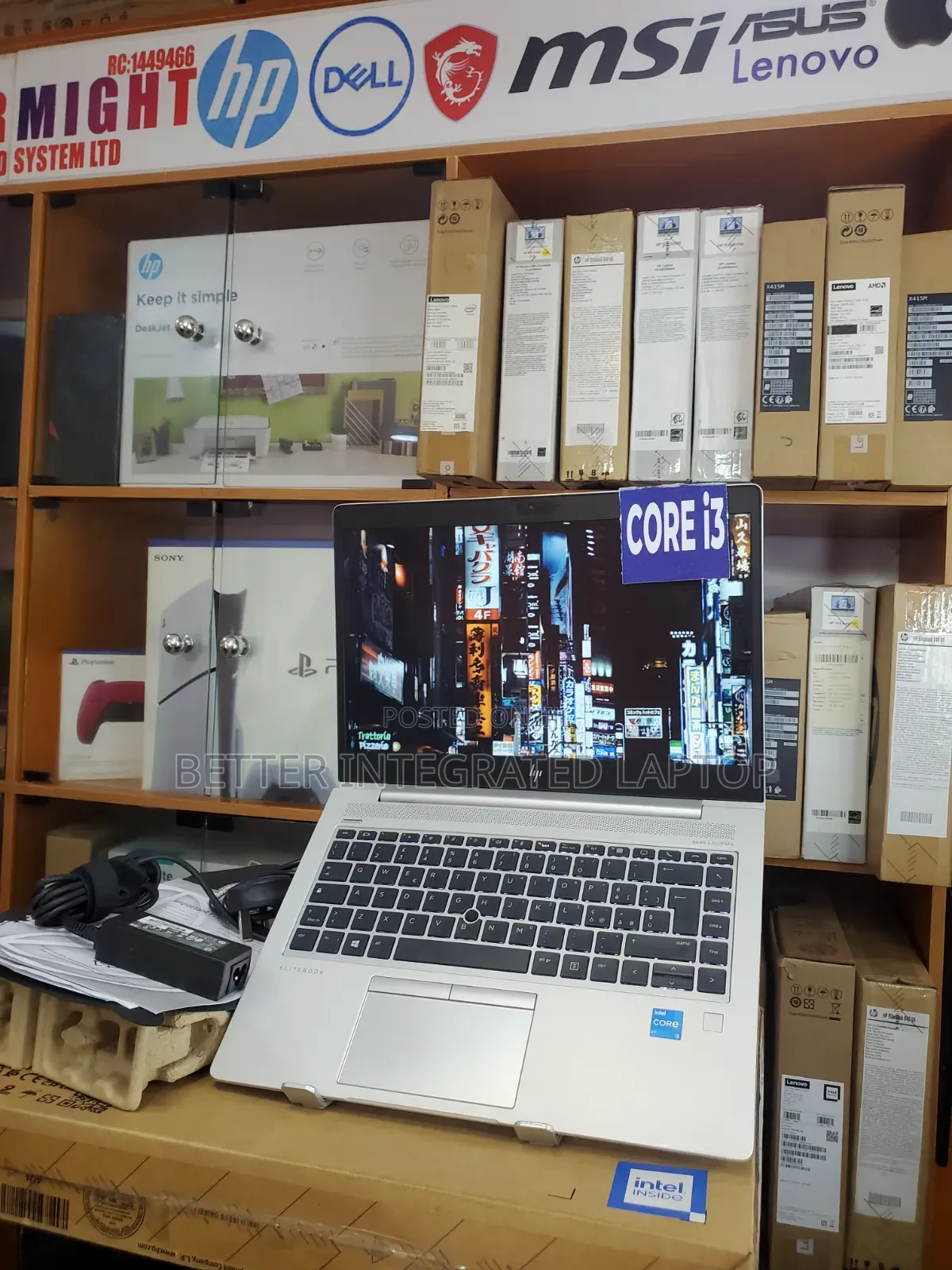 New Laptop HP EliteBook 840 G5 12GB Intel Core i3 SSD 256GB