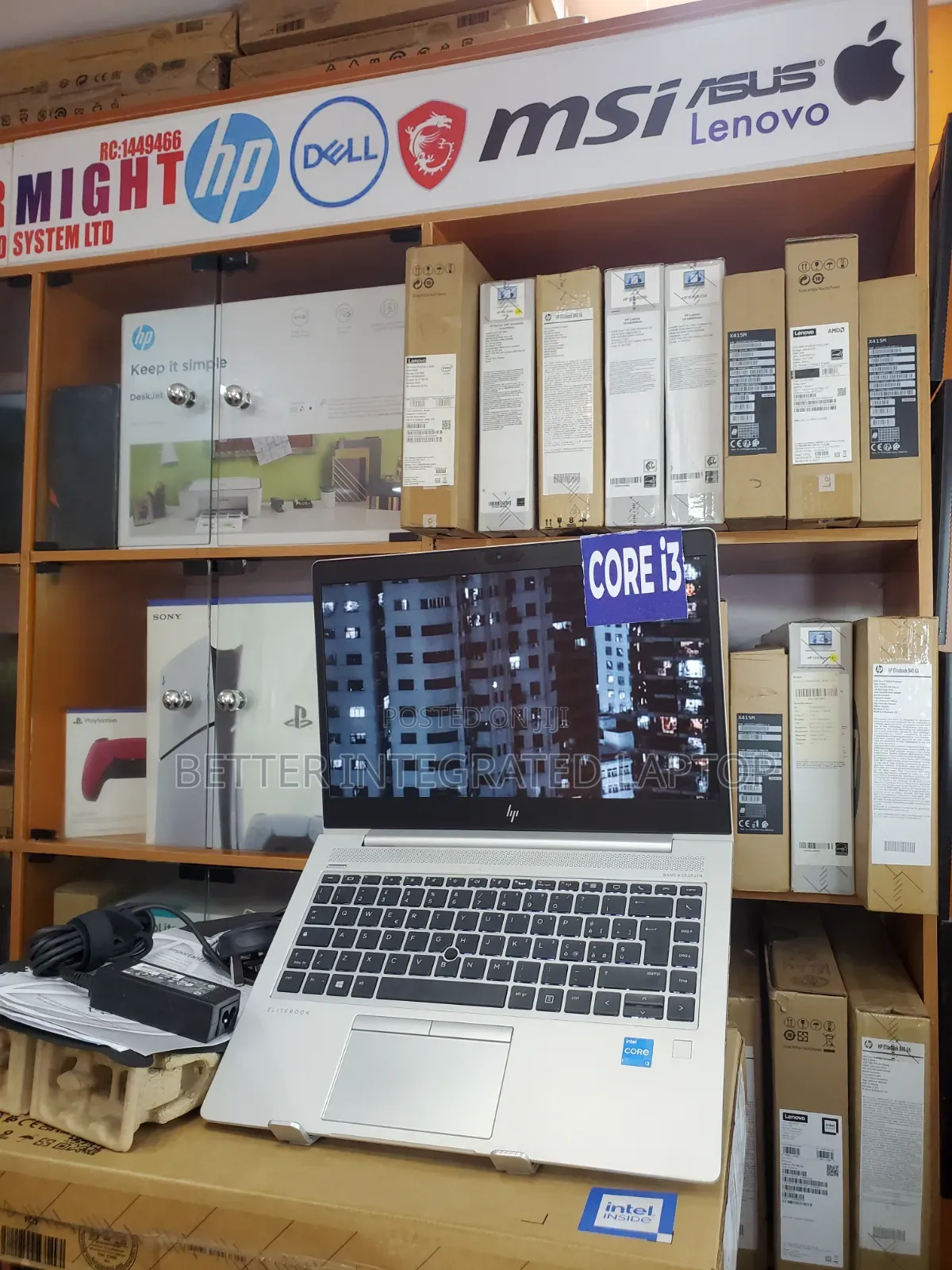 New Laptop HP EliteBook 840 G5 12GB Intel Core i3 SSD 256GB
