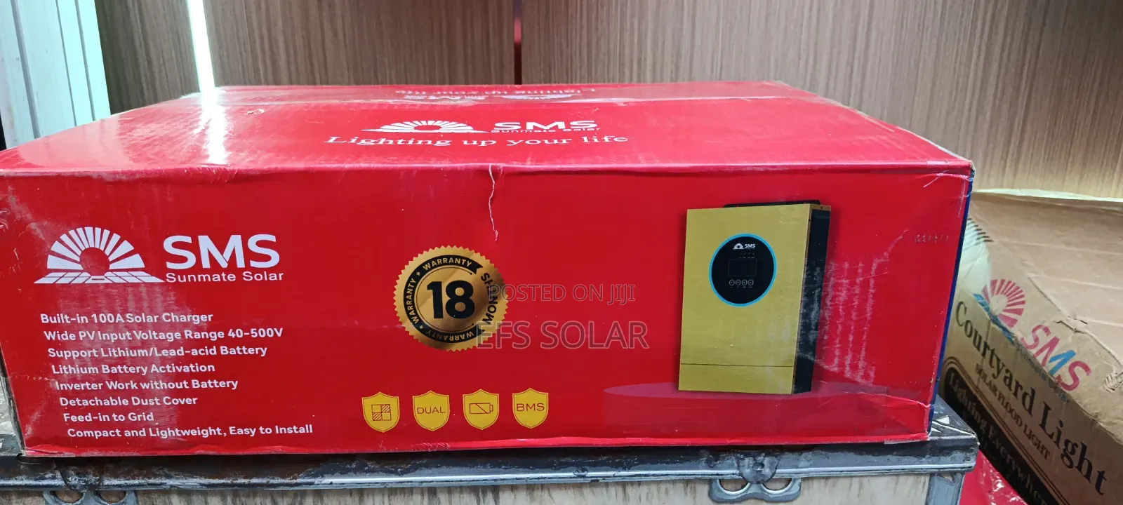 SMS 3.6kVA 24V Hybrid Solar Inverter – 3600W Pure Sine Wave
