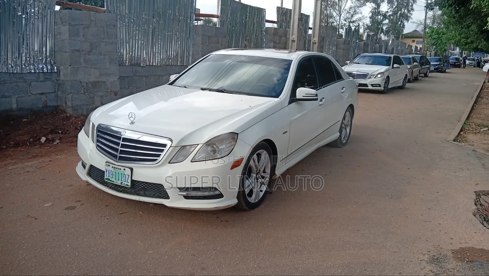 Mercedes-Benz E350 2013 White