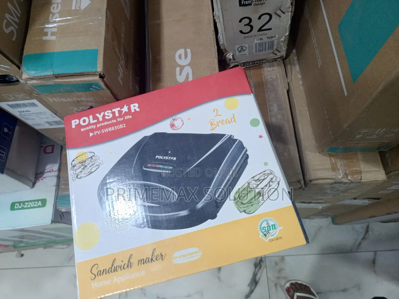 Non-Slip Base Polystar Toaster for Perfect Golden Sandwiches
