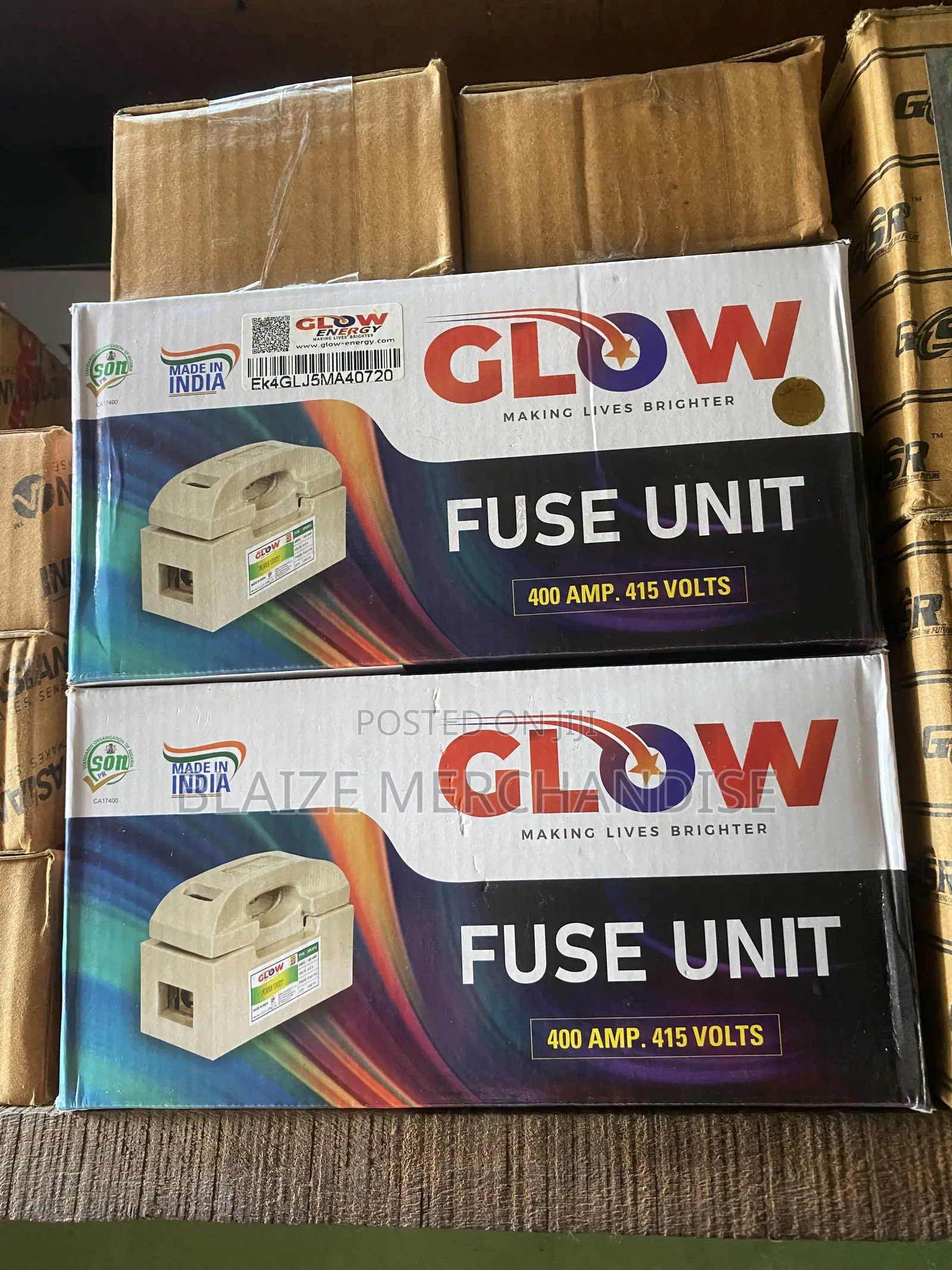 Glow 400amp Fuse and Base Cutout