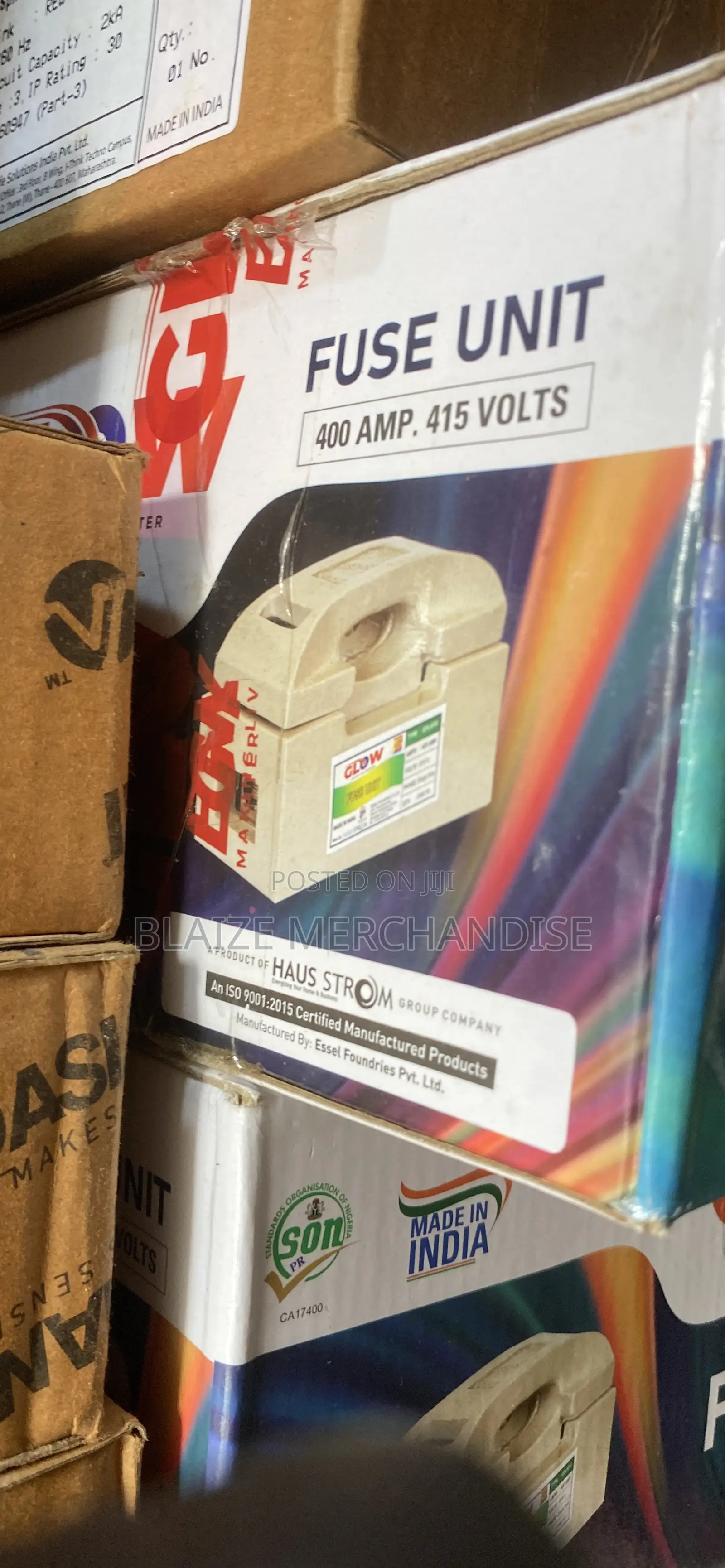 Glow 400amp Fuse and Base Cutout