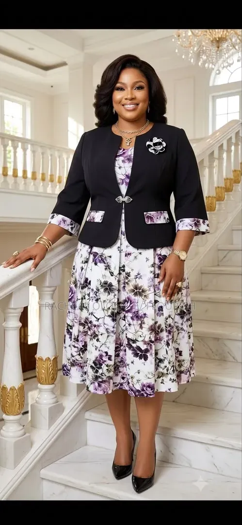 Elegant Female Cooperate Office Dresses