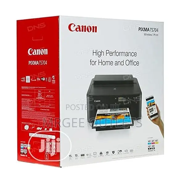 Canon Pixma TS704 ID Card Printer
