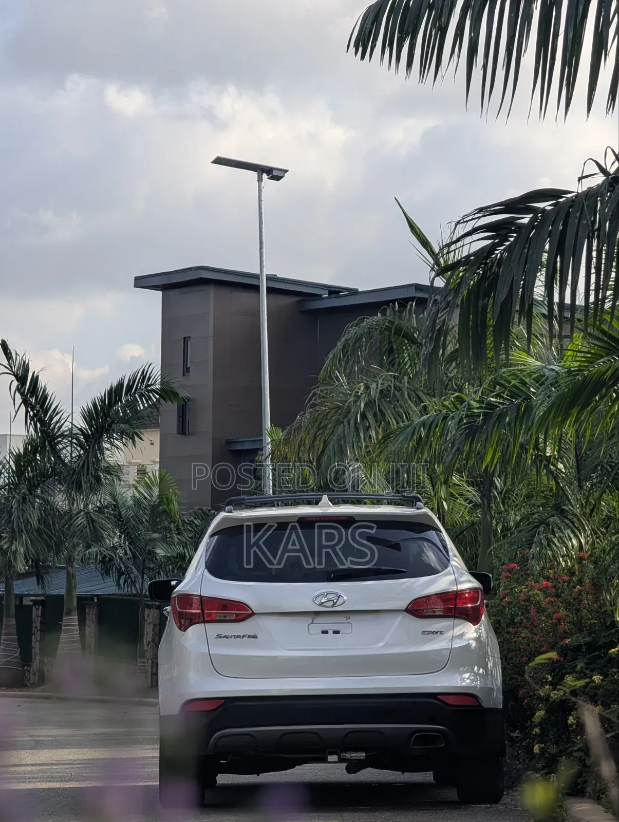 Hyundai Santa Fe 2014 White
