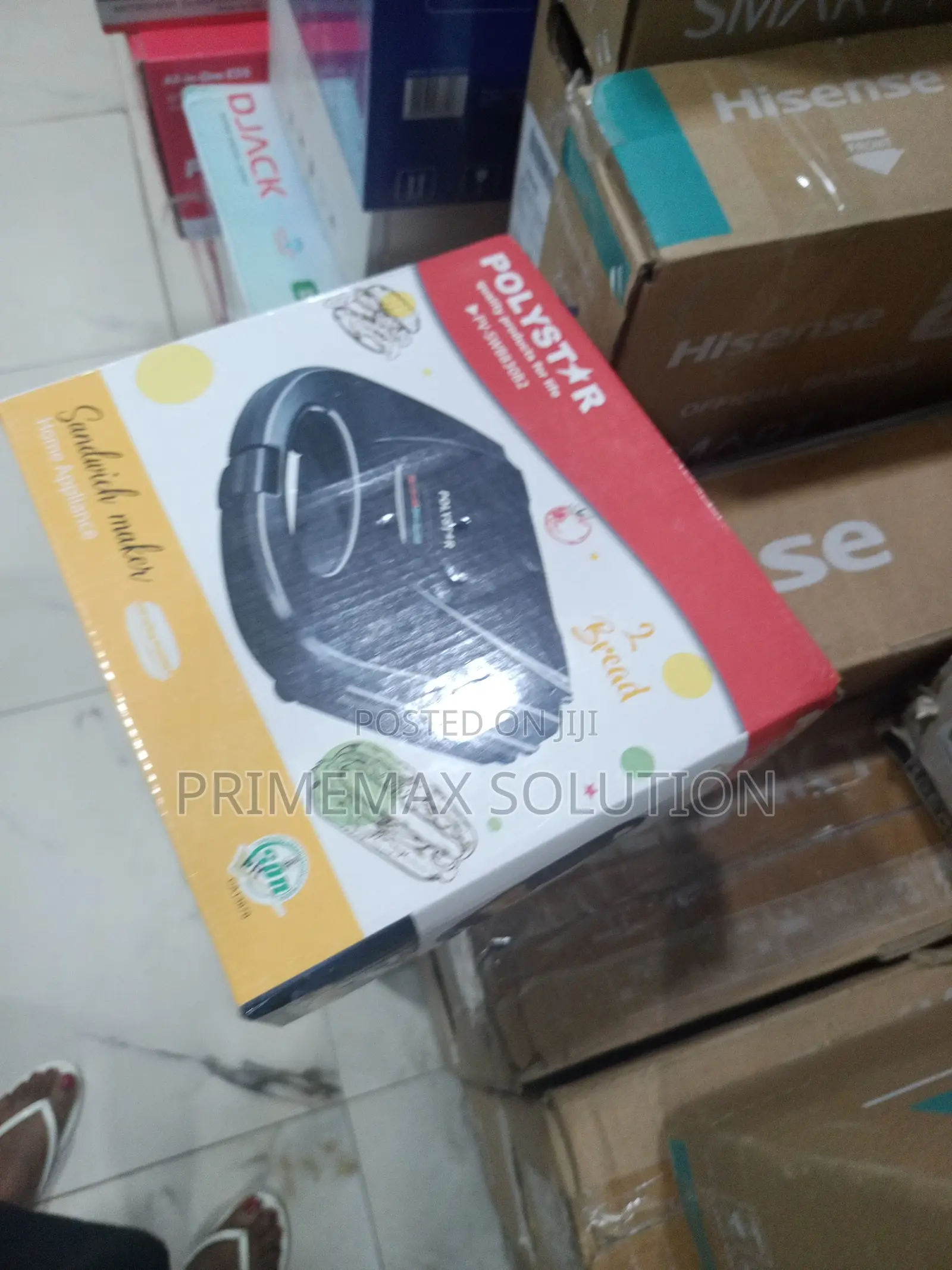 Overheat Protected Polystar PV-SWB830B2 2-Slice Toaster