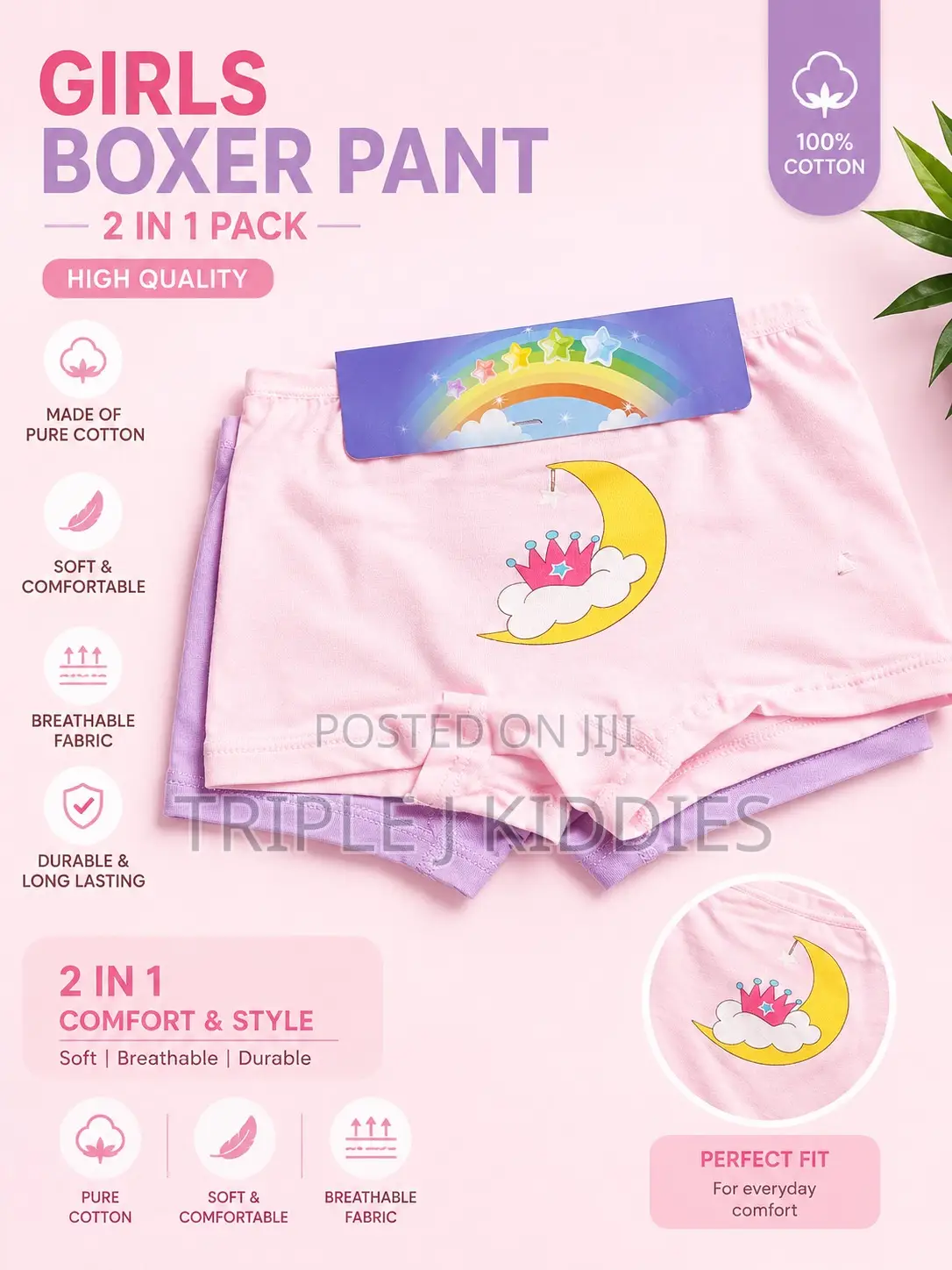 Boys/Girl Boxer Pant