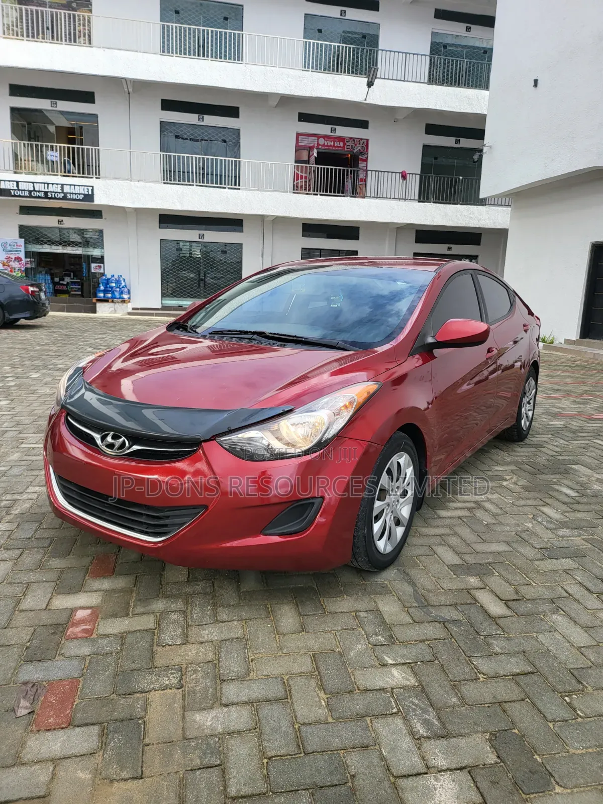 Hyundai Elantra 2012 Red
