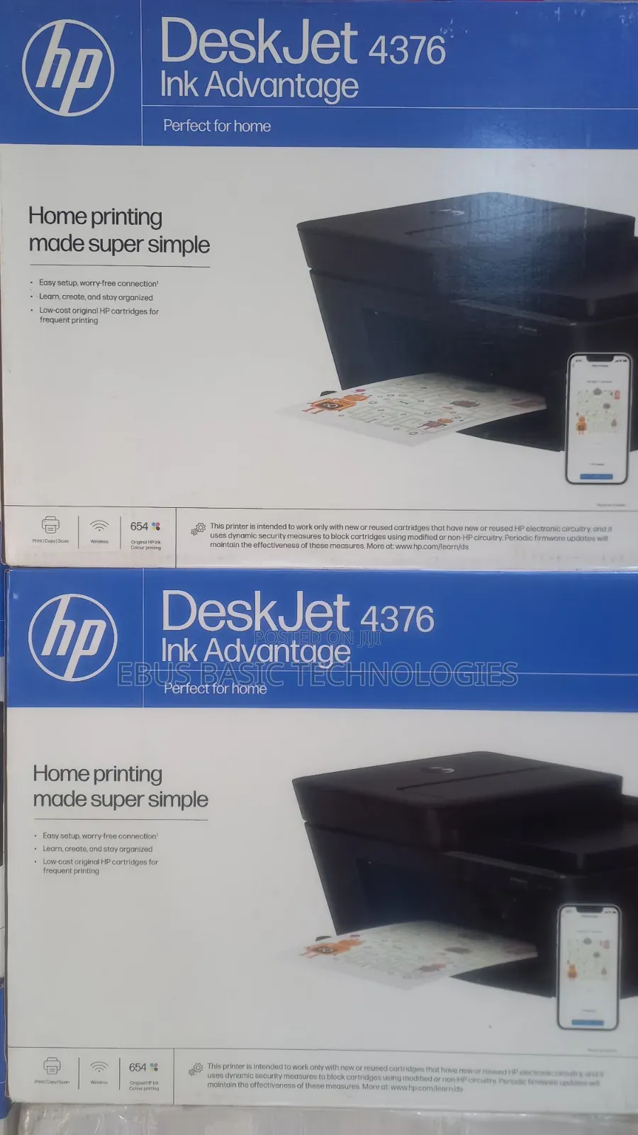 HP Deskjet 4367 Ink Advantage All-in-One Printer