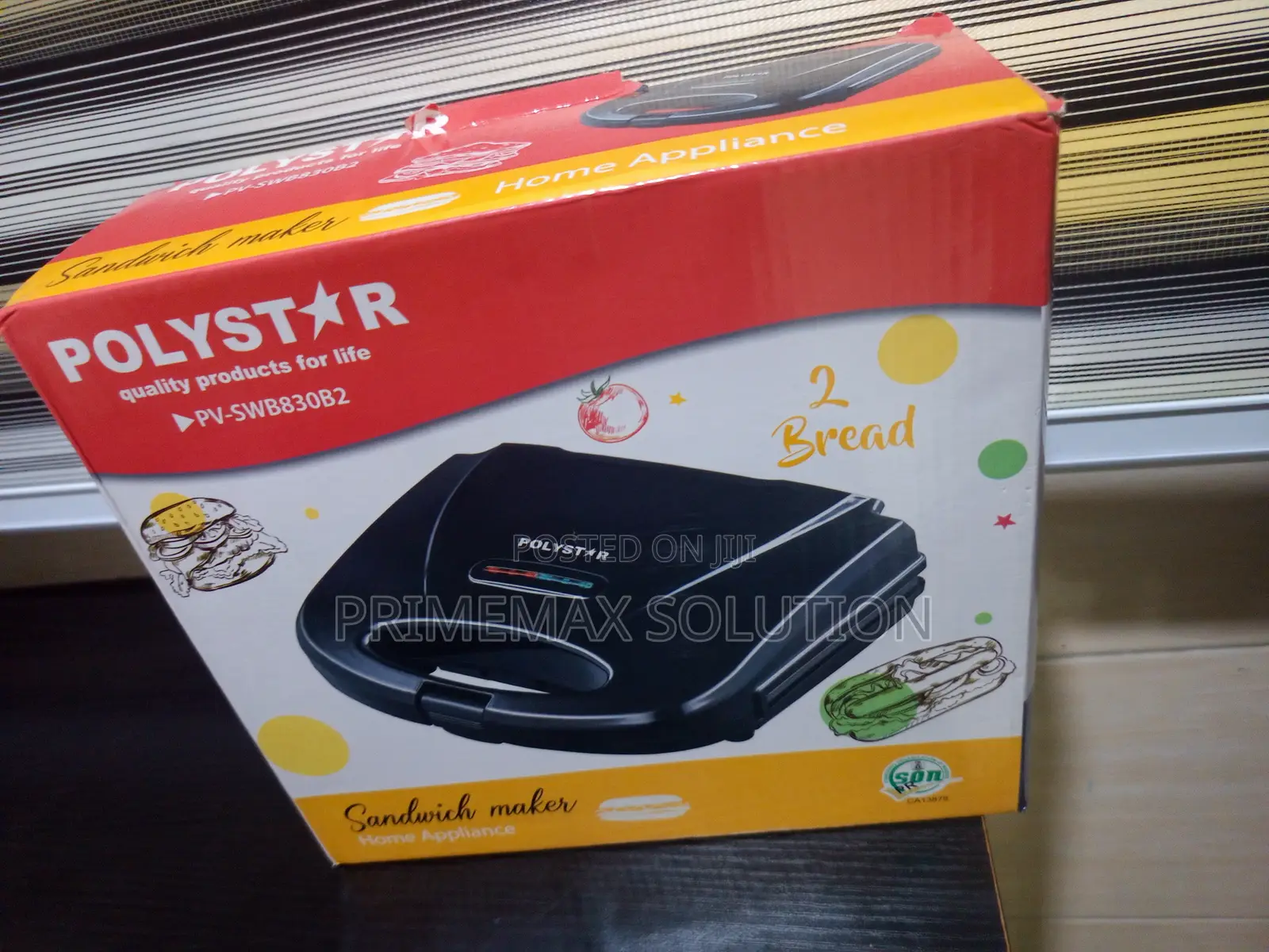 2-Slice Capacity With Cool-Touch Safety – Polystar Toaster