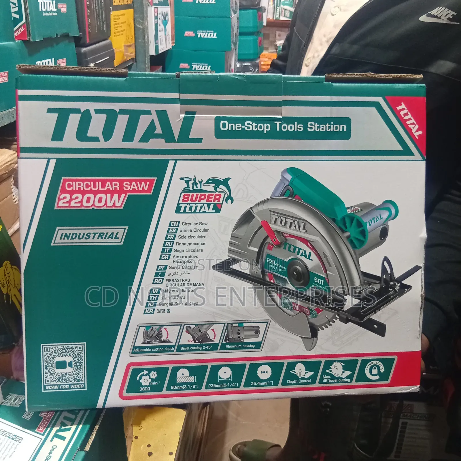 Circular Saw 2200W(Total)