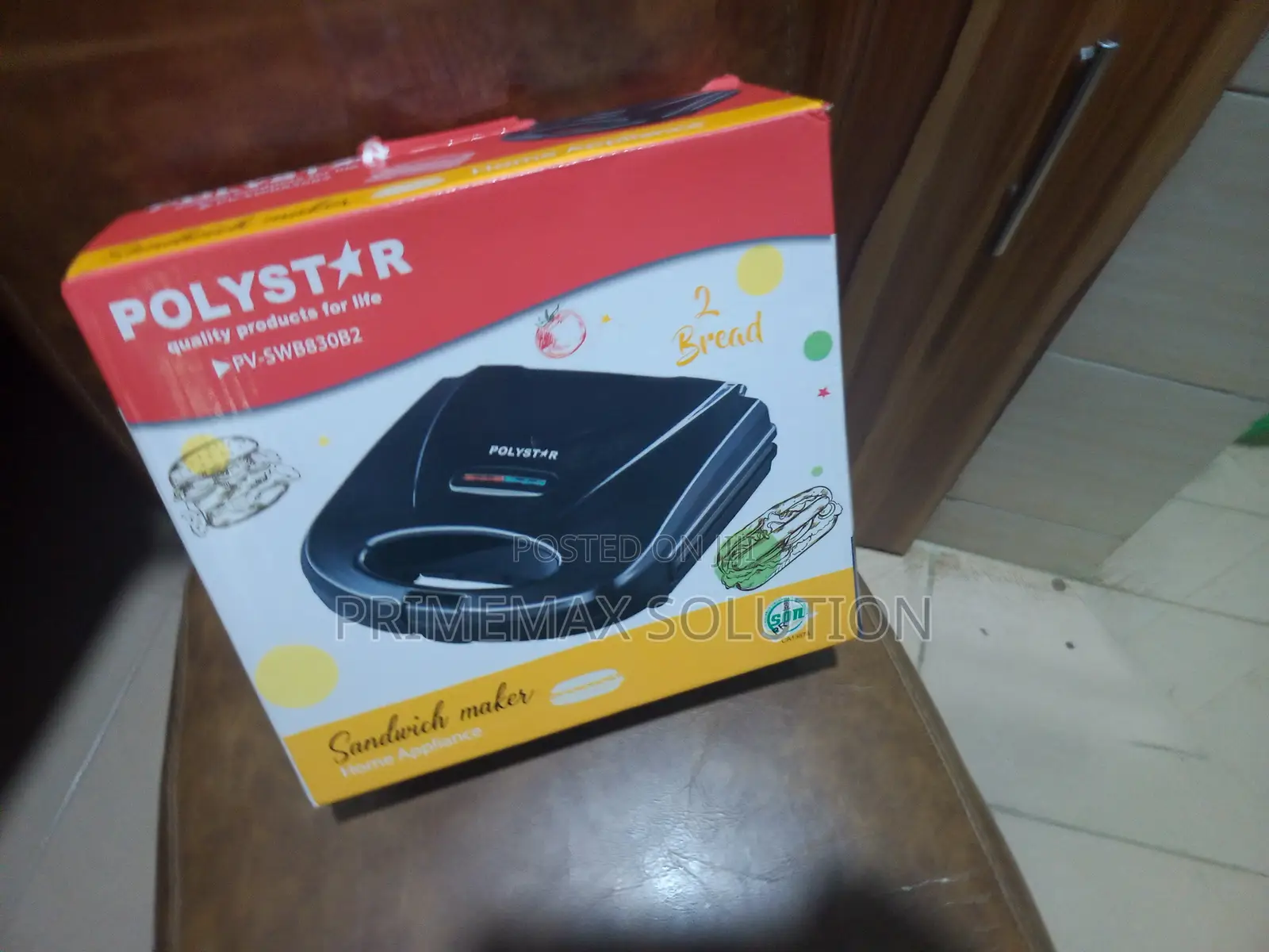 Golden Brown Every Time: Polystar Dual Face Sandwich Maker