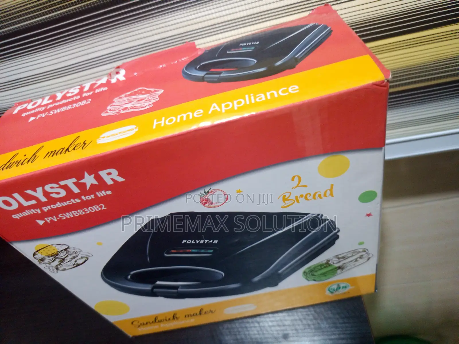 Golden Brown Every Time: Polystar Dual Face Sandwich Maker